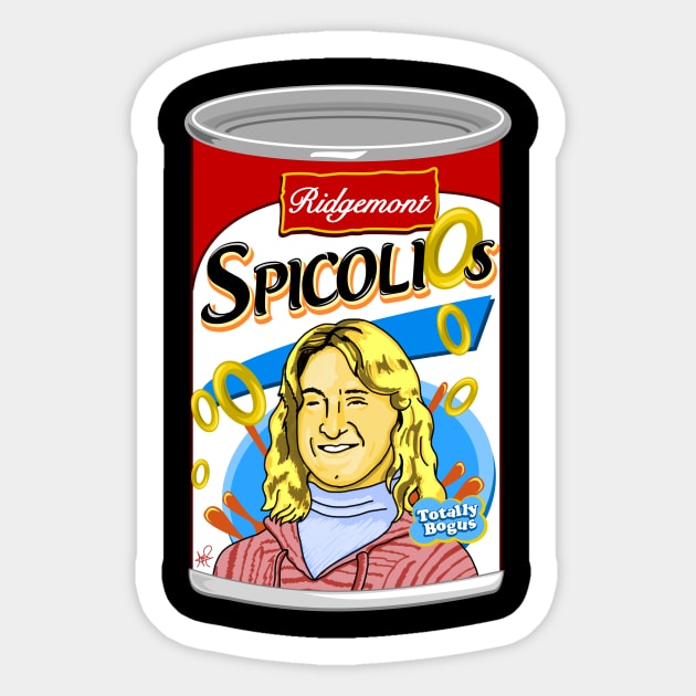 Spicolios Sticker by apadilladesign